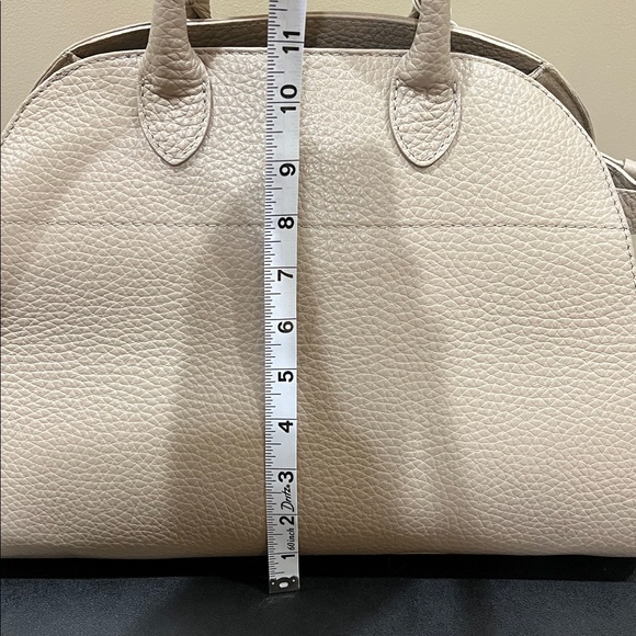 Anna Paola | Italian Leather Satchel w/ Crossbody & Scarf - Picture 11 of 16